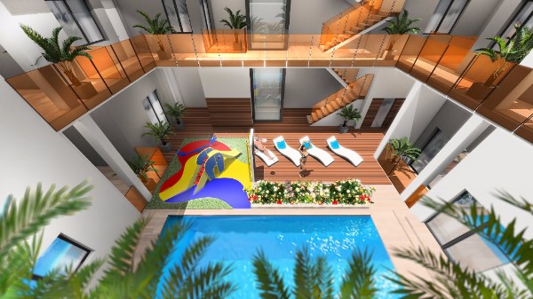 Apartemento Torrevieja Residencial Alegría VII piscina